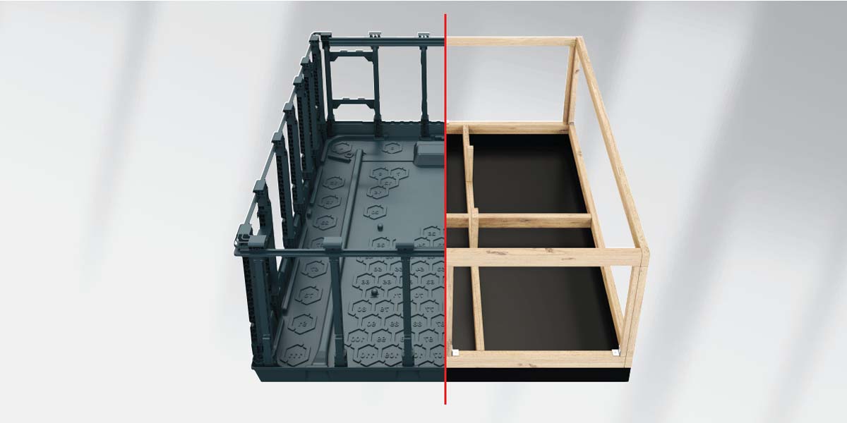 Bullfrog Spas ulkoporealtaat ja runkorakenne